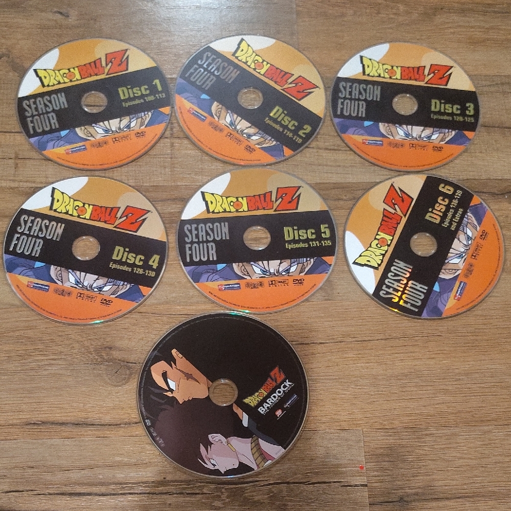 Dragon Ball Z Season Four DVD Set